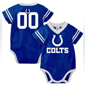 Gerber NFL Unisex Baby Indianapolis Colts NFL Team Jersey Onesie Bodysuit. 18M.
